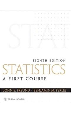 Statistics: A First Course 8th edition