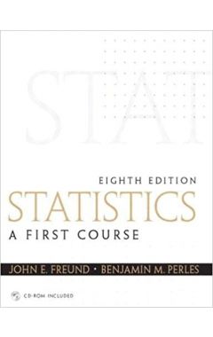Statistics: A First Course 8th edition