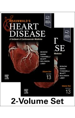 (2-vol set) Braunwald’s Heart Disease 13e (print+ebook)