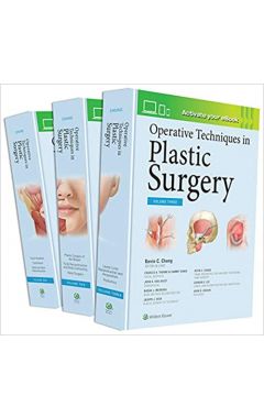 (3 vols) Operative Techniques in Plastic Surgery (+ebook)