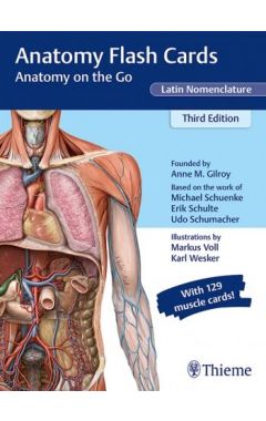 (Latin Nomenclature) Anatomy Flash Cards 3e