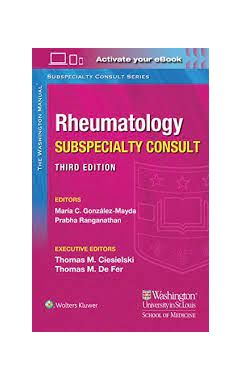 Washington Manual Rheumatology Subspecialty Consult 3e