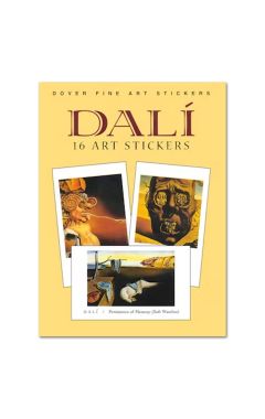 Dali: 16 Art Stickers ( Fine Art Stickers )